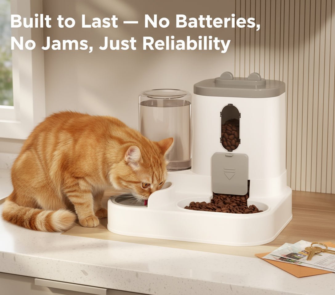 Purrilo 2 in 1 Cat Feeder - Purrilo
