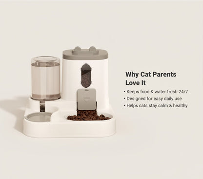 Purrilo 2 in 1 Cat Feeder - Purrilo